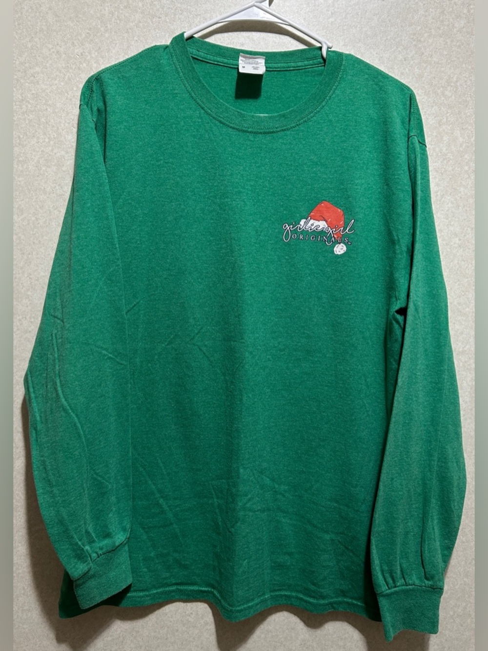 Girlie Girl-Fruit of the Loom Heather Green Crewneck Tee with Small Logo Tag